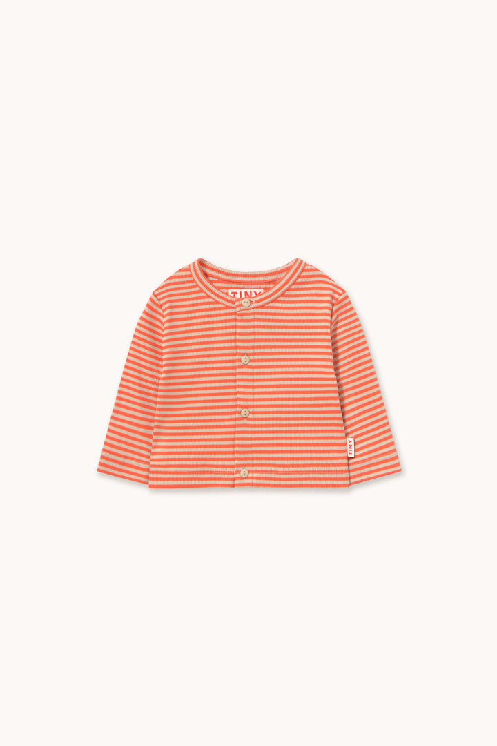Tiny Cottons – Stripes Baby Jacket in Poppy