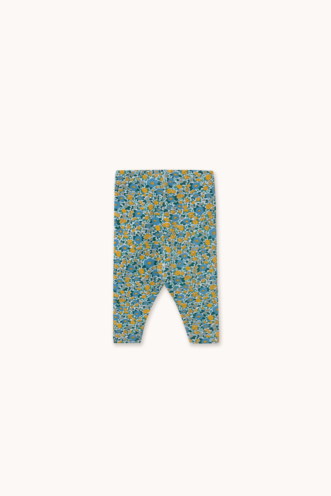 Tiny Cottons – Flower Pattern Ribbed Leggings