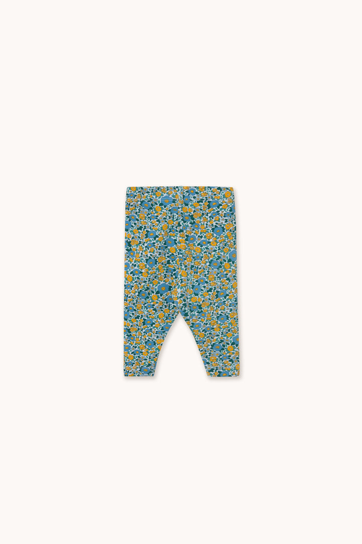 Tiny Cottons – Flower Pattern Ribbed Leggings