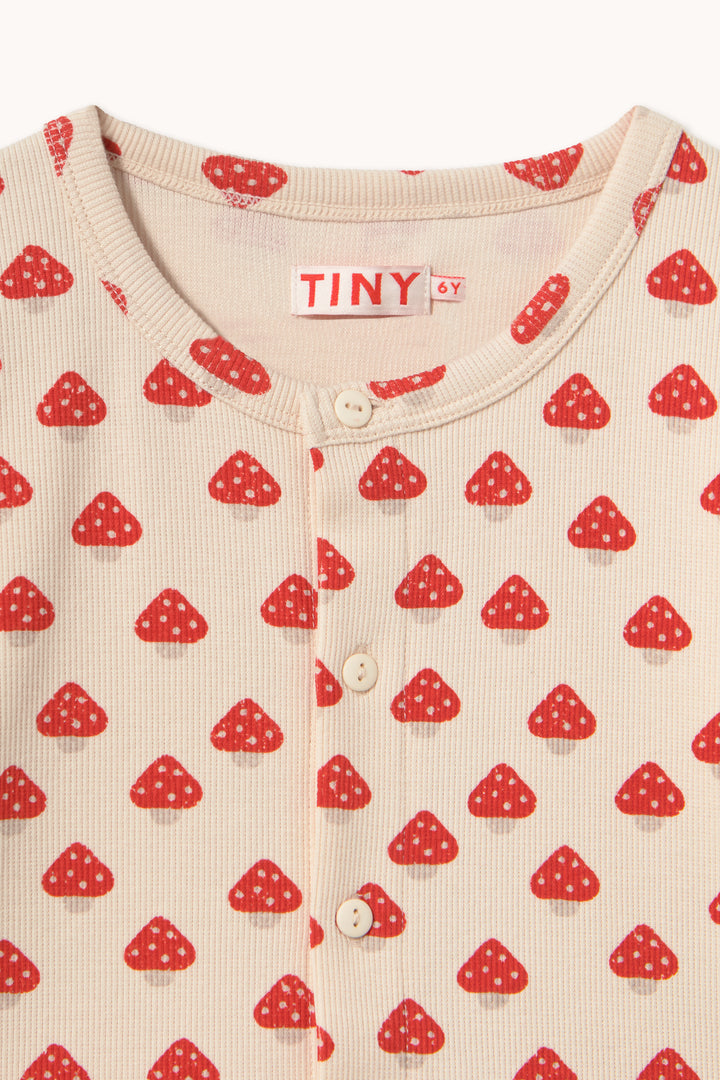 Tiny Cottons – Mini Mushrooms Rib Kids Longsleeve