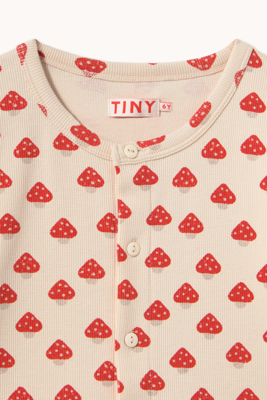 Tiny Cottons – Mini Mushrooms Rib Baby Cardi