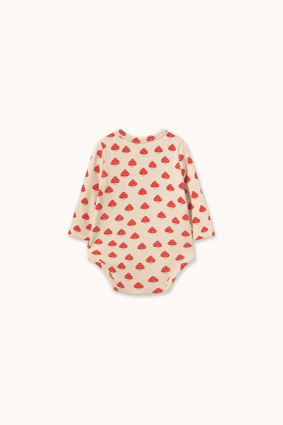 Tiny Cottons – Mini Mushroom Ribbed Crossbody Onesie
