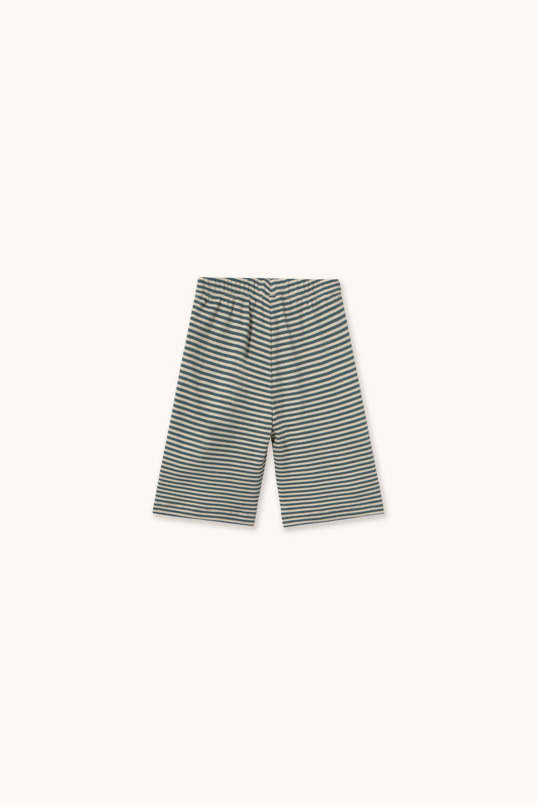 Tiny Cottons – Striped Ribbed Wide Pant in Navy