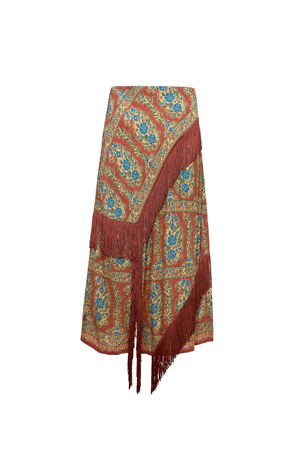 Hunter Bell – Allyne Skirt in Amber Glen Brown