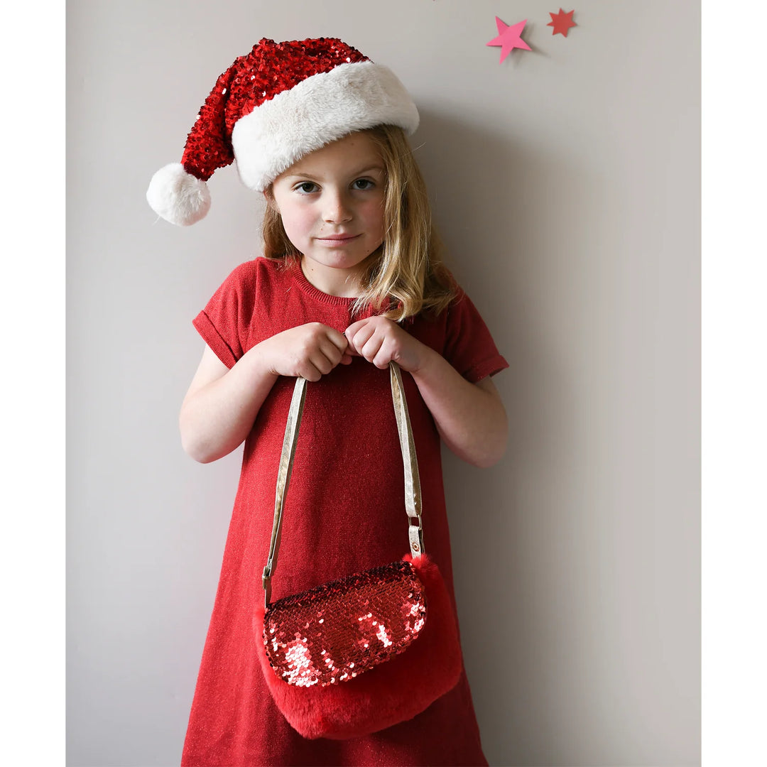 Rockahula Kids – Sequin Velvet Kids Santa Hat