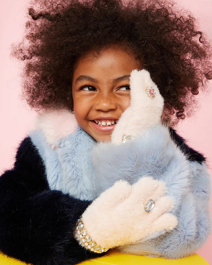 Super Smalls – Cotton Candy Jeweled Gloves