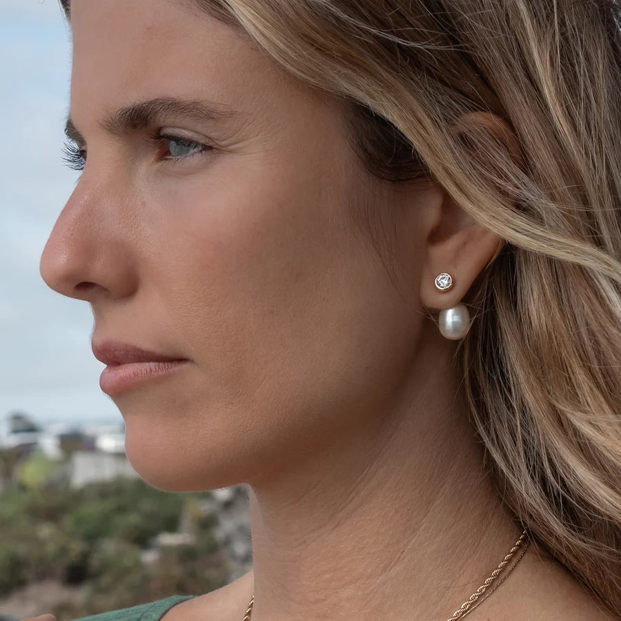 Thatch – Andros Pearl Earrings