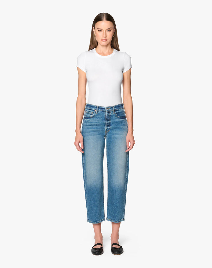 Betro Simone – Ellen Barrel Leg Jeans in Nova Wash