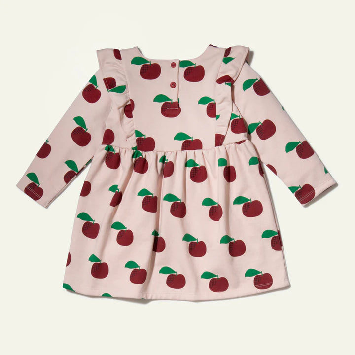 Mon Coeur – Recycled Cotton Apples Ruffle Dress