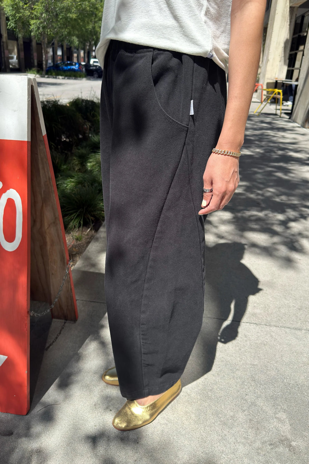 Le Bon Shoppe - Arc Pants in Black Canvas