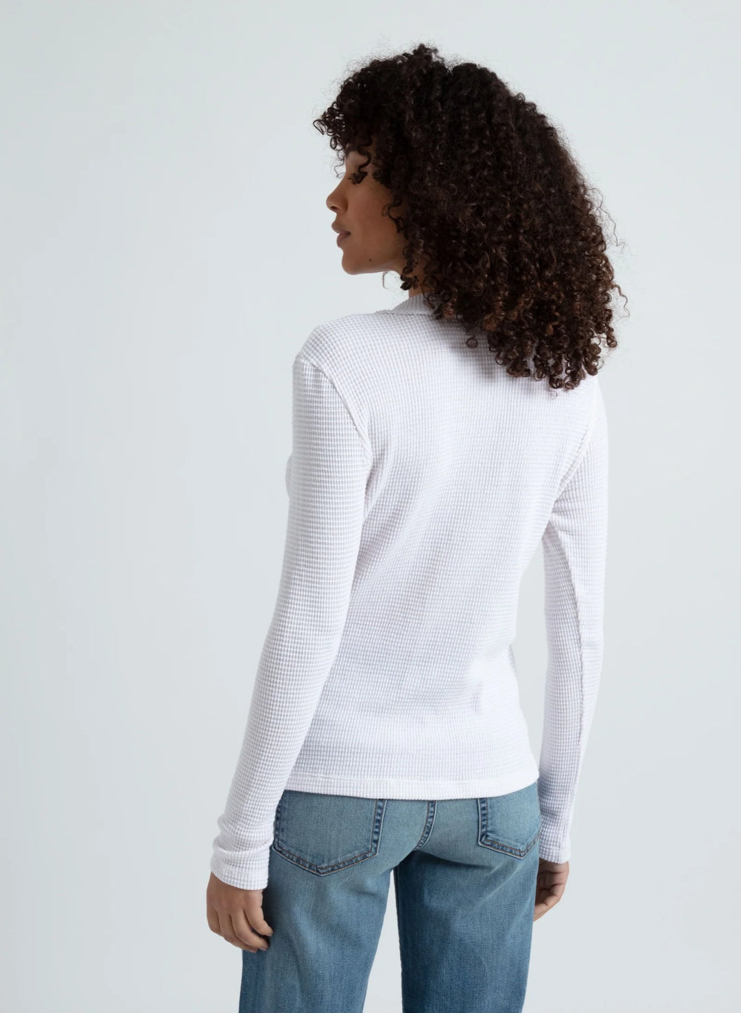 ASKK NY – Snap Henley in Ivory