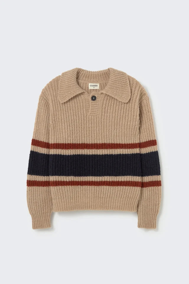 Cozmo-  Bari Collar Sweater