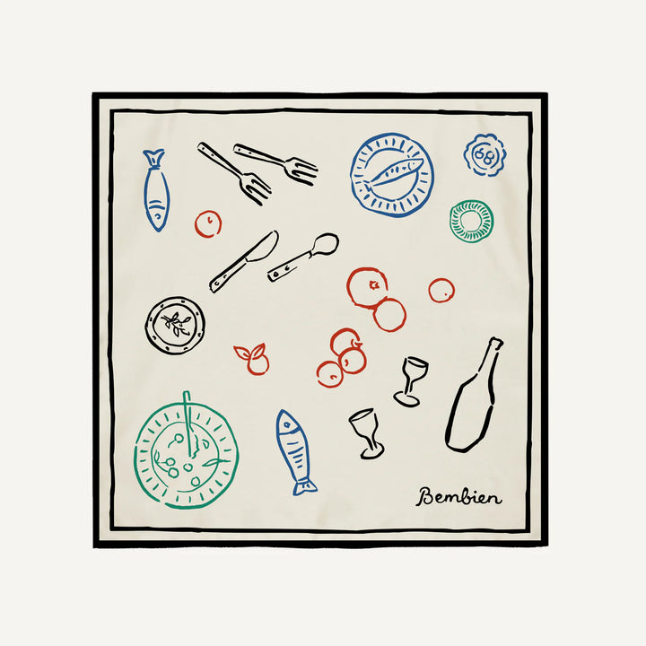 Bembien - Tableau Scarf in Multi