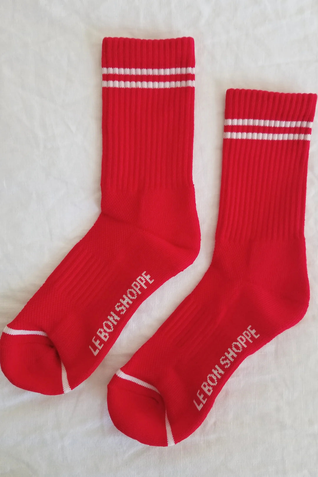 Le Bon Shoppe - Boyfriend Socks in Red