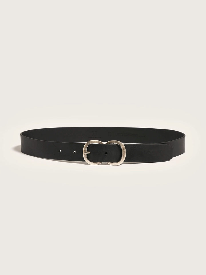 Bellerose – Sabas Leather Belt in Black