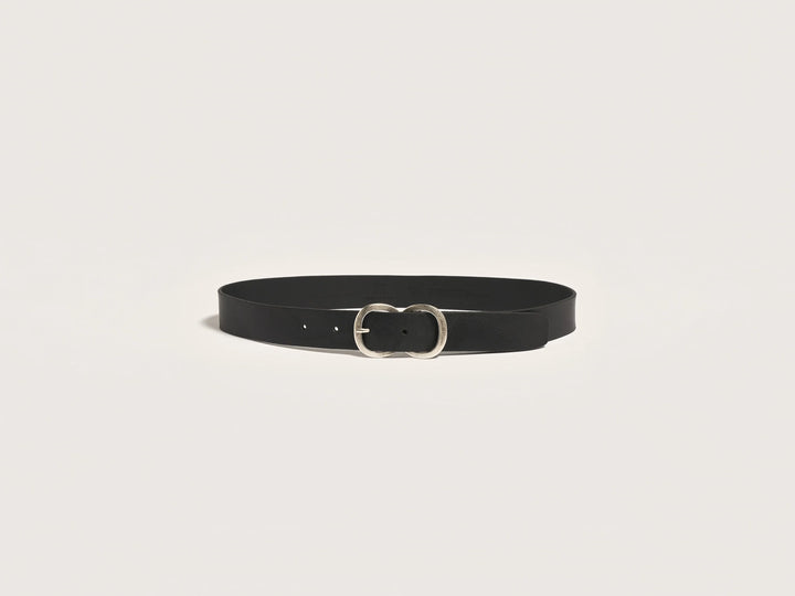 Bellerose – Sabas Leather Belt in Black