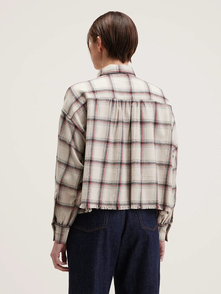 Bellerose – Kraft Cropped Shirt in Checkered