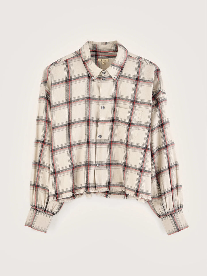 Bellerose – Kraft Cropped Shirt in Checkered