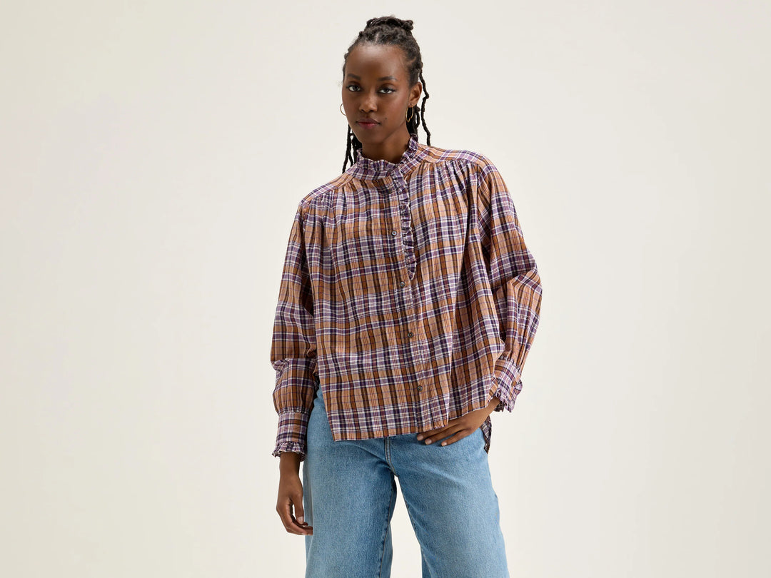 Bellerose – Claudia Blouse in Check C