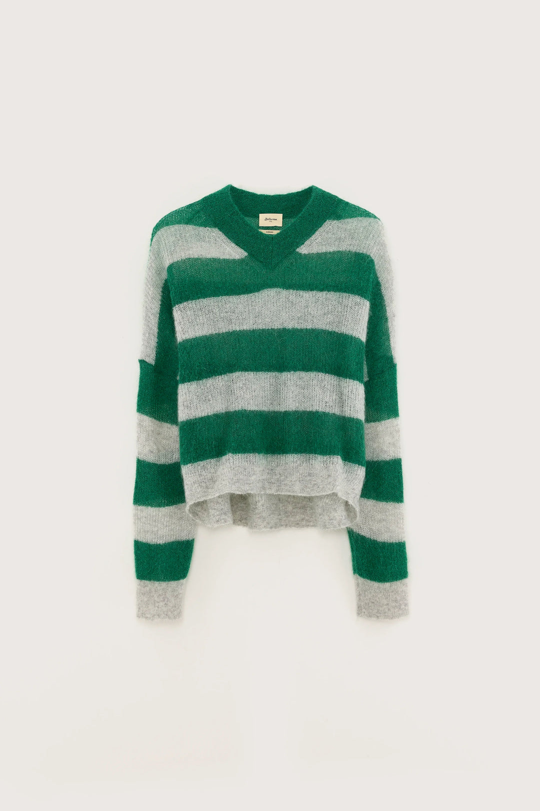 Bellerose - Arcy Sweater in Green Stripe