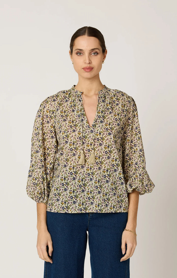 Cleobella – Belle Blouse in Eloisa Floral Print