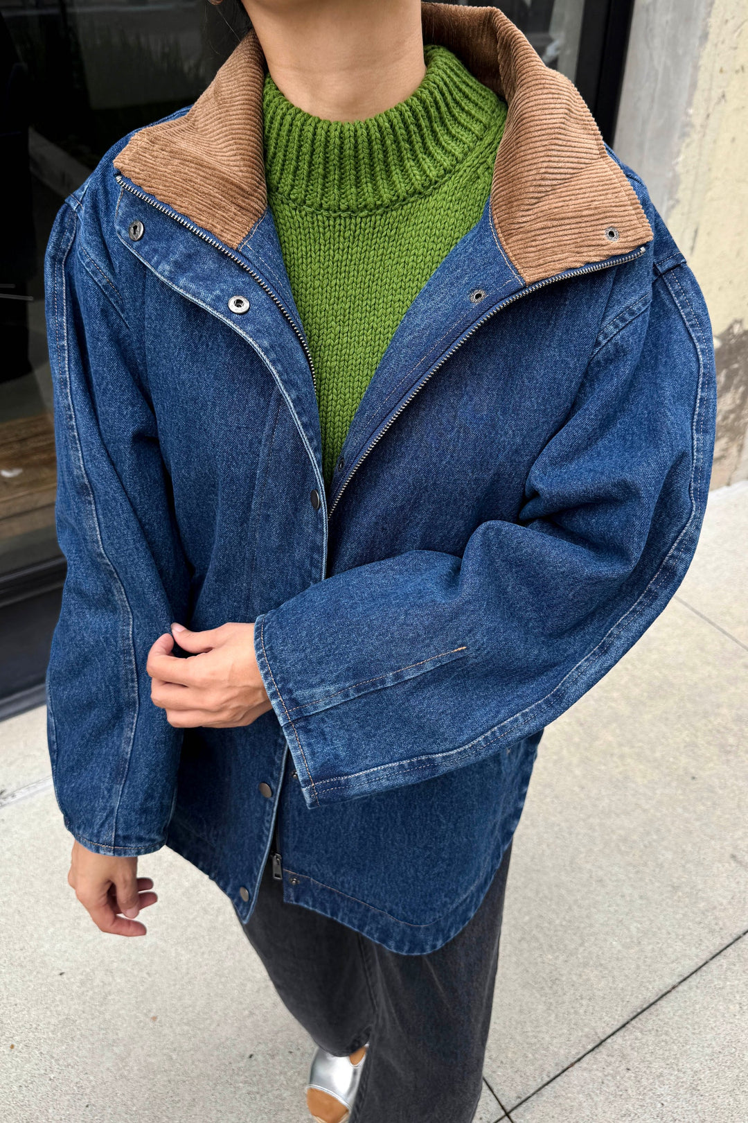Le Bon Shoppe - Blair Jacket in Blue Denim