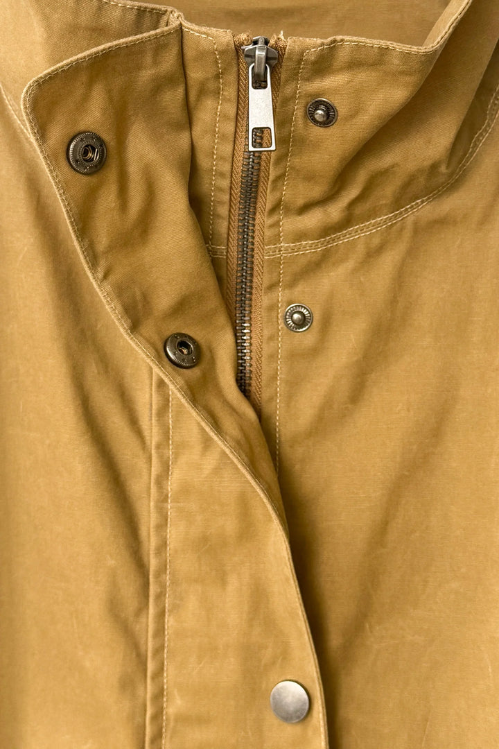Le Bon Shoppe - Blair Waxed Cotton Jacket in Khaki
