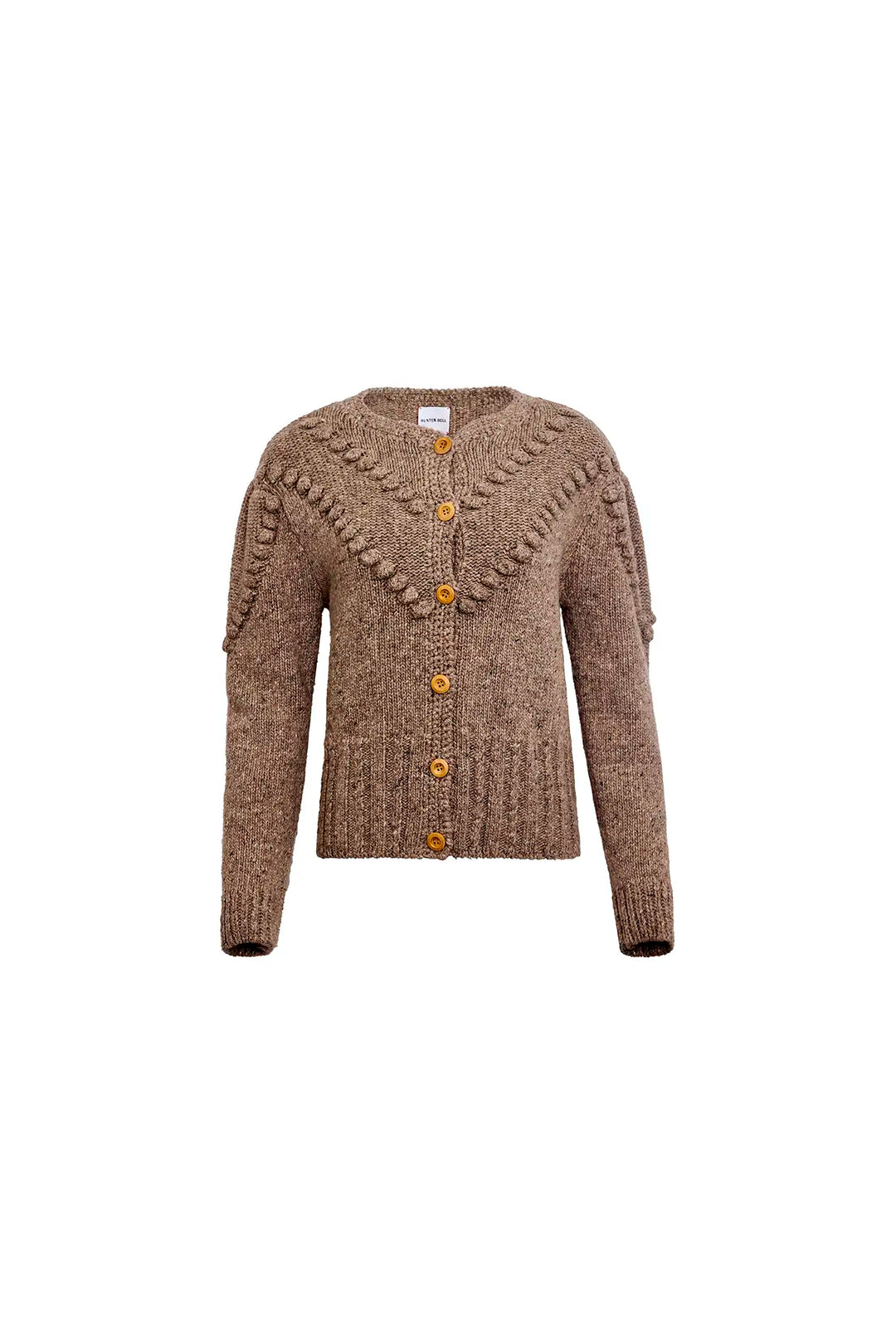 Hunter Bell – Bobble Sweater in Oatmeal
