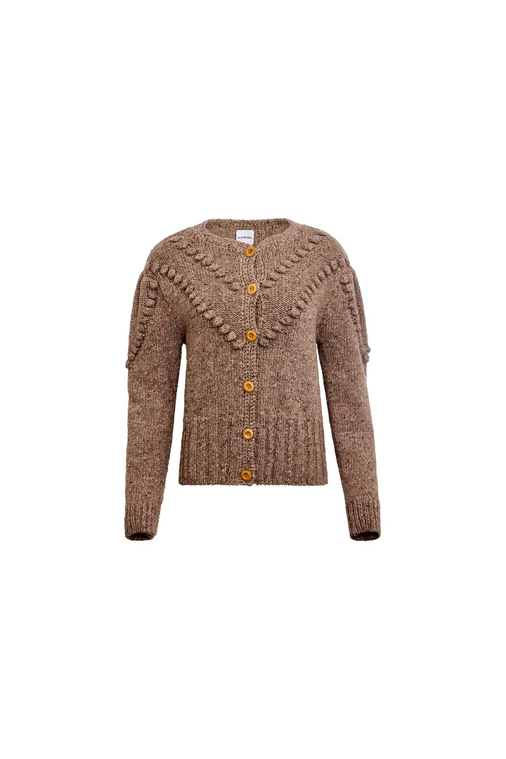 Hunter Bell – Bobble Sweater in Oatmeal