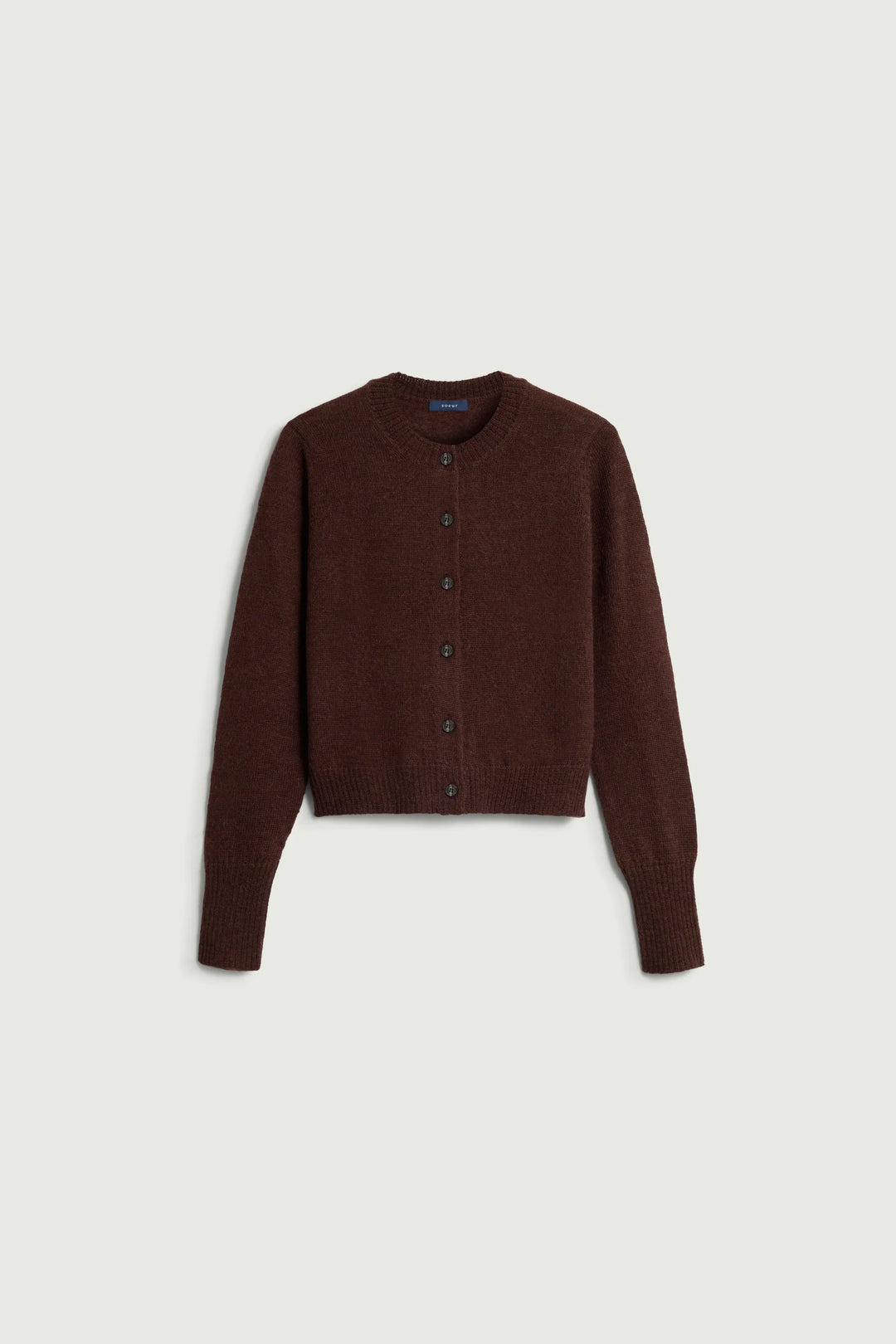 Soeur – Griffith Merino Wool Cardigan in Brown