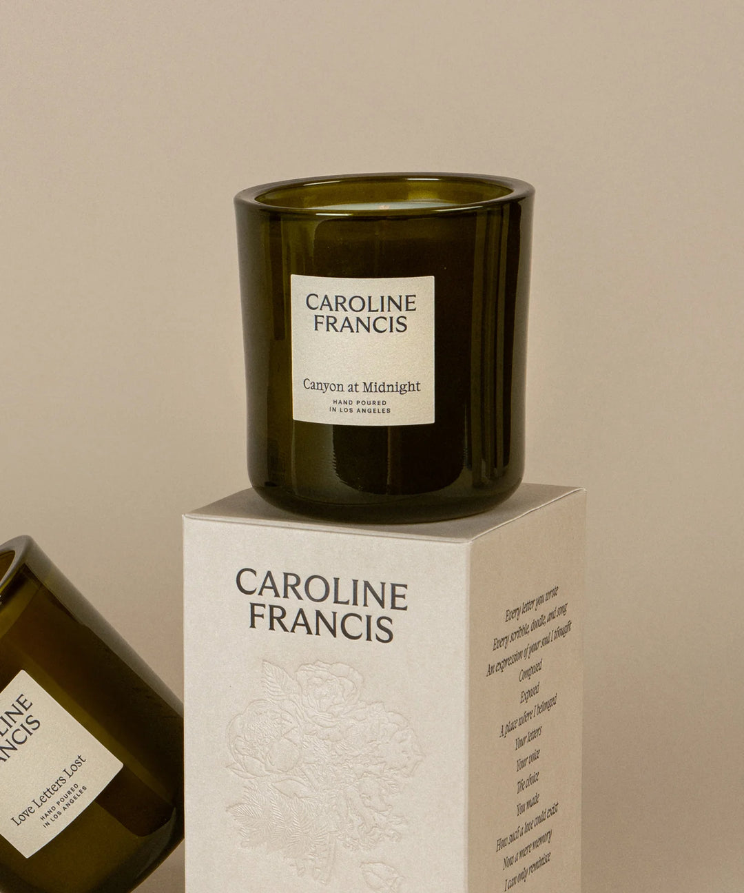 Caroline Francis –  Canyon at Midnight Candle