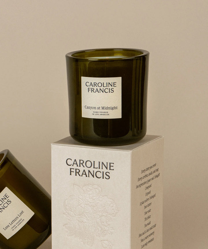 Caroline Francis –  Canyon at Midnight Candle