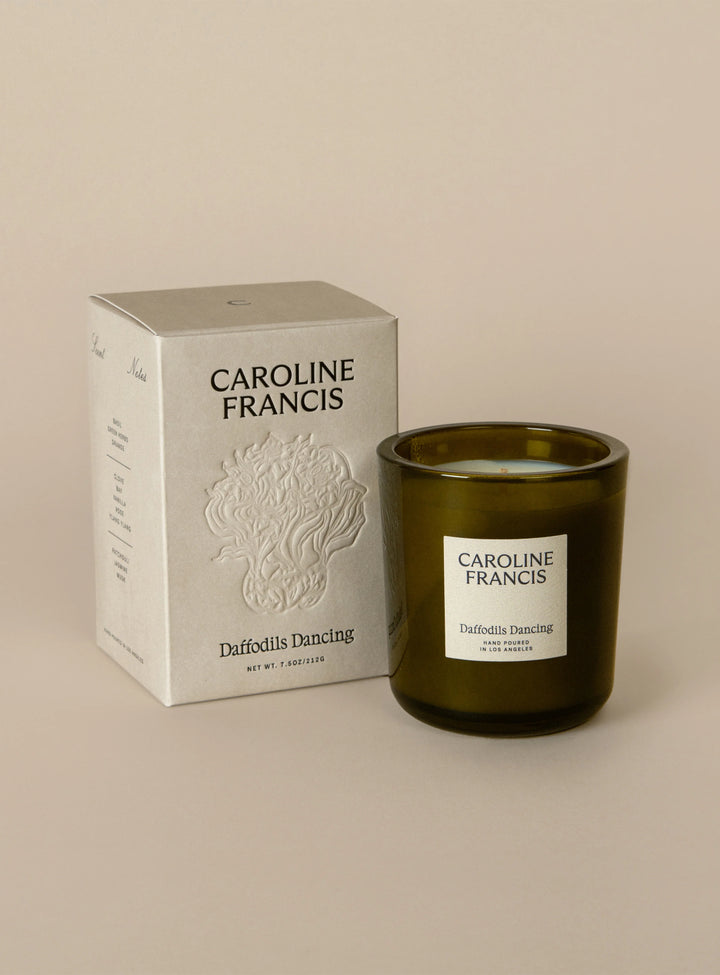 Caroline Francis – Daffodils Dancing Candle