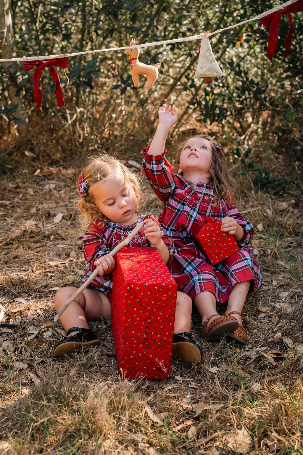 Wild Wawa- Nora Dress in Heritage Tartan
