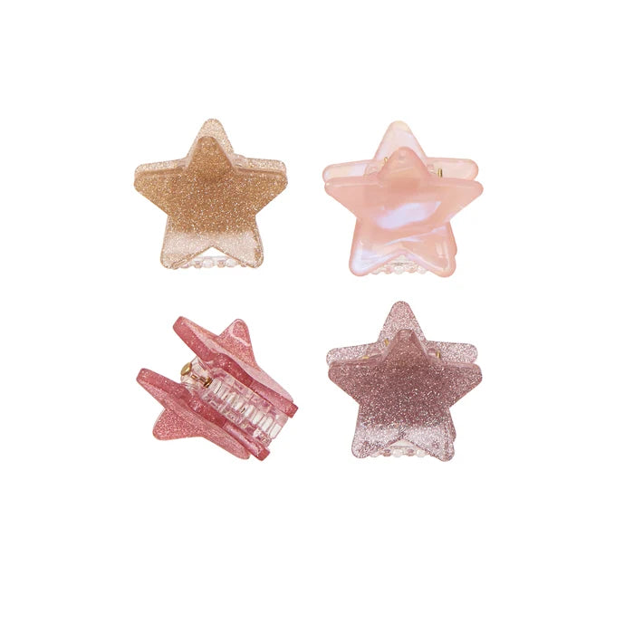 Rockahula Kids – Shimmer Stars Claw Clips 4 Pack