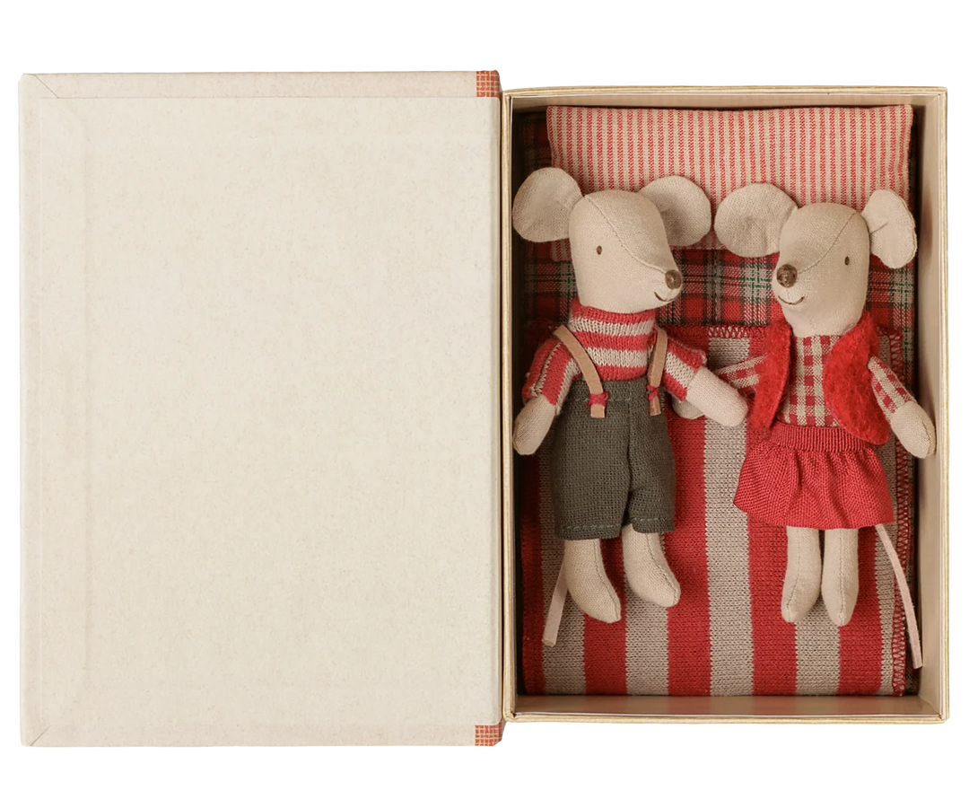 Maileg - Twin Christmas Mice
