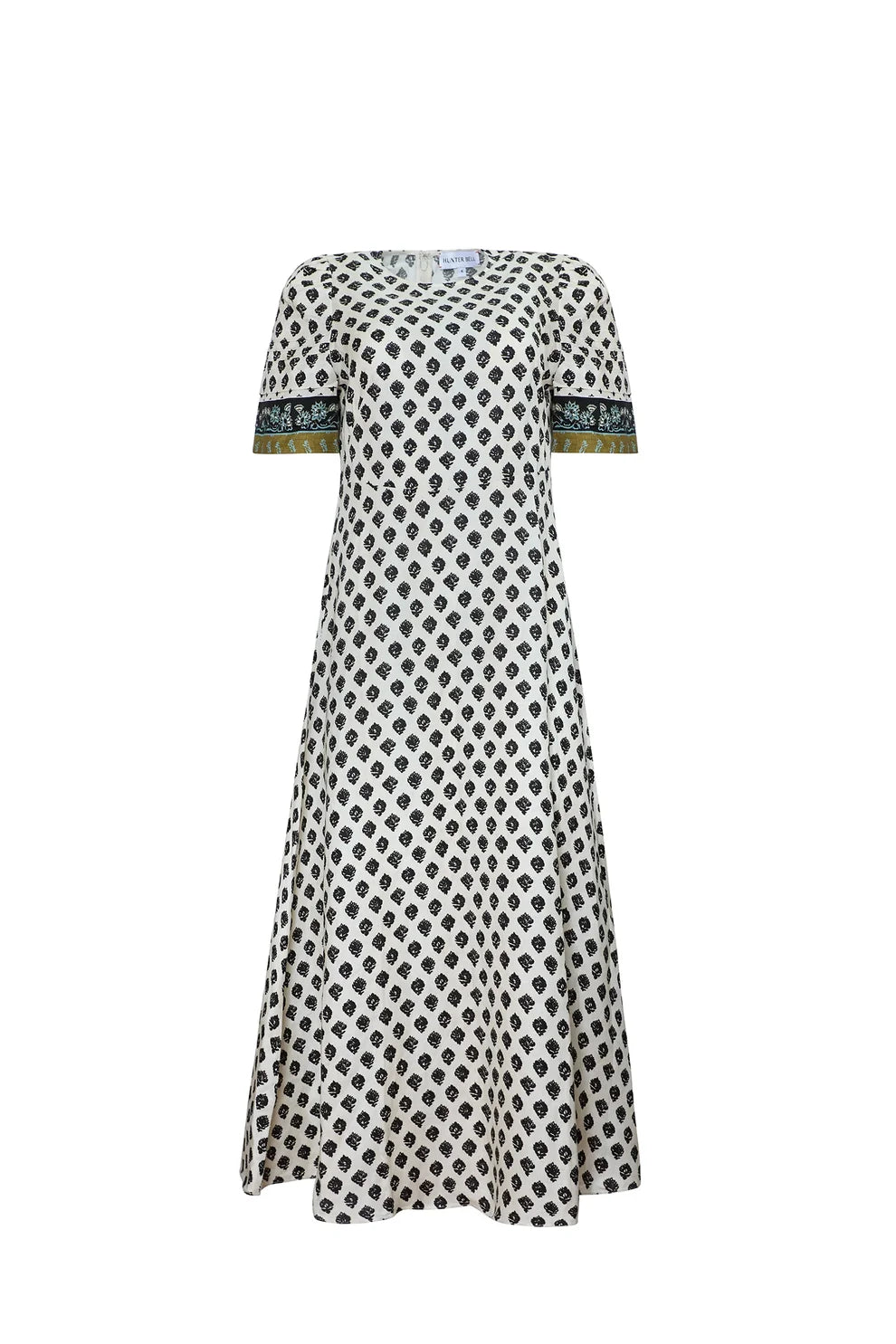 Hunter Bell - Casey Dress in Thistle & Vine Cream