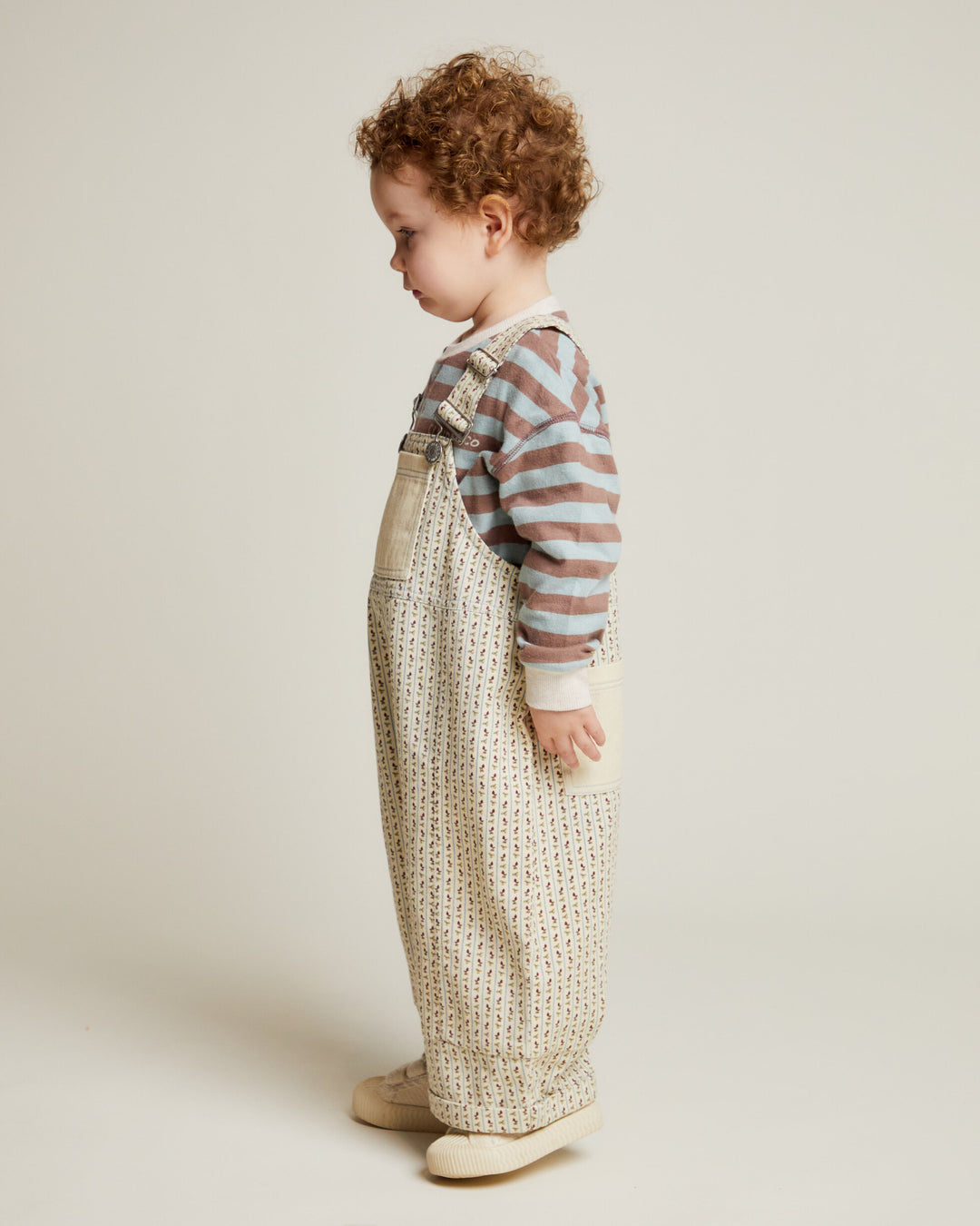 Claude & Co – Blythe Radish Stripe Dungaree