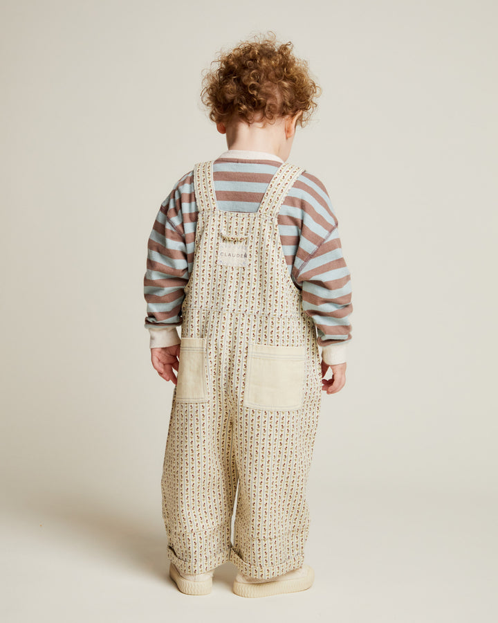 Claude & Co – Blythe Radish Stripe Dungaree