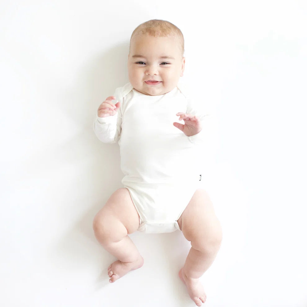 Kyte Baby - Long Sleeve Bodysuit in Cloud