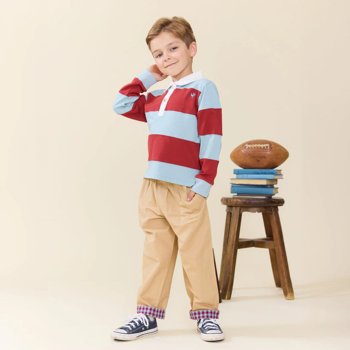Pink Chicken – Boys Jackson Pant in Khaki