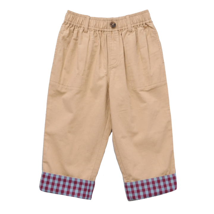 Pink Chicken – Boys Jackson Pant in Khaki