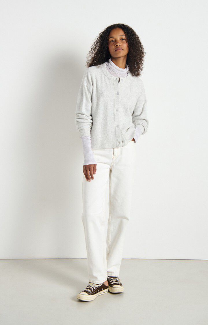 American Vintage – Damsville Cardigan in Heather Grey