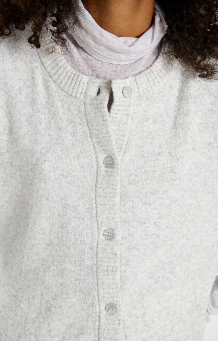 American Vintage – Damsville Cardigan in Heather Grey