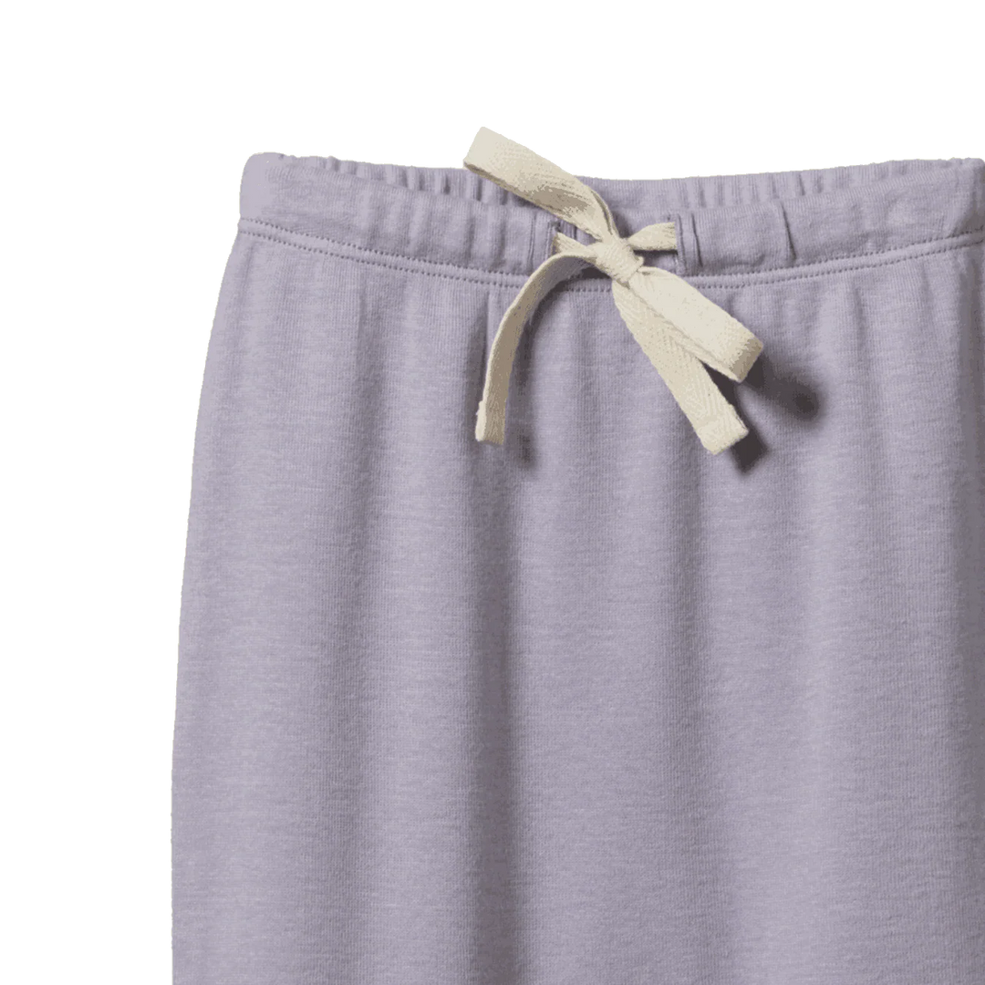 Nature Baby – Cotton Drawstring Pants in Periwinkle