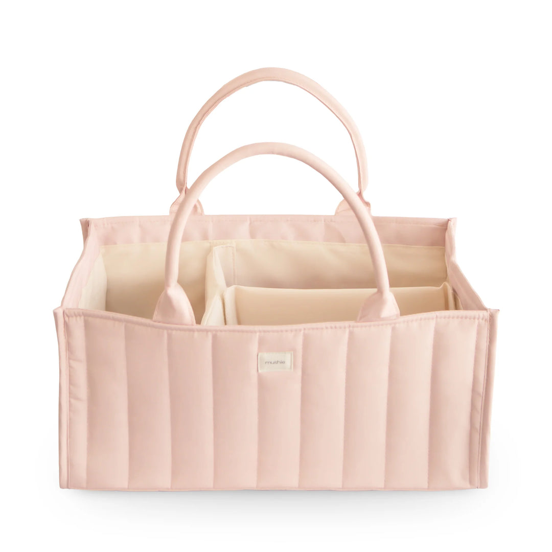 Mushie - Diaper Caddy in Blush