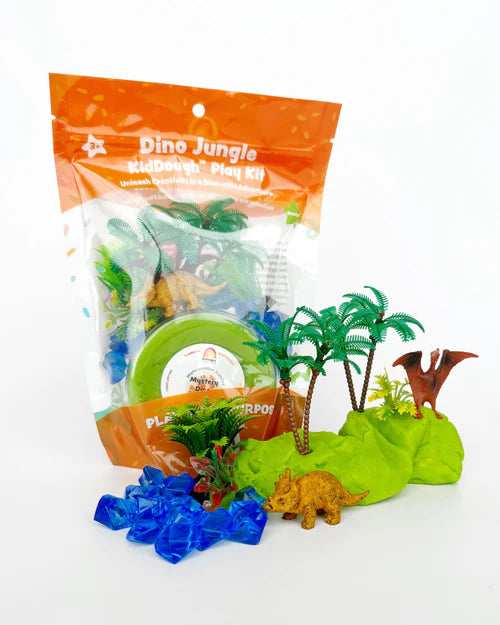 Earth Grown KidDoughs - Kid Dough Play Kit in Dino Jungle