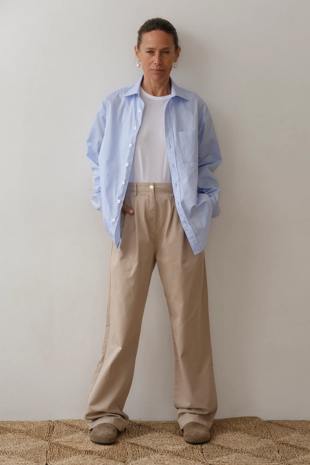 DONNI - Oxford Shirt in Cloud