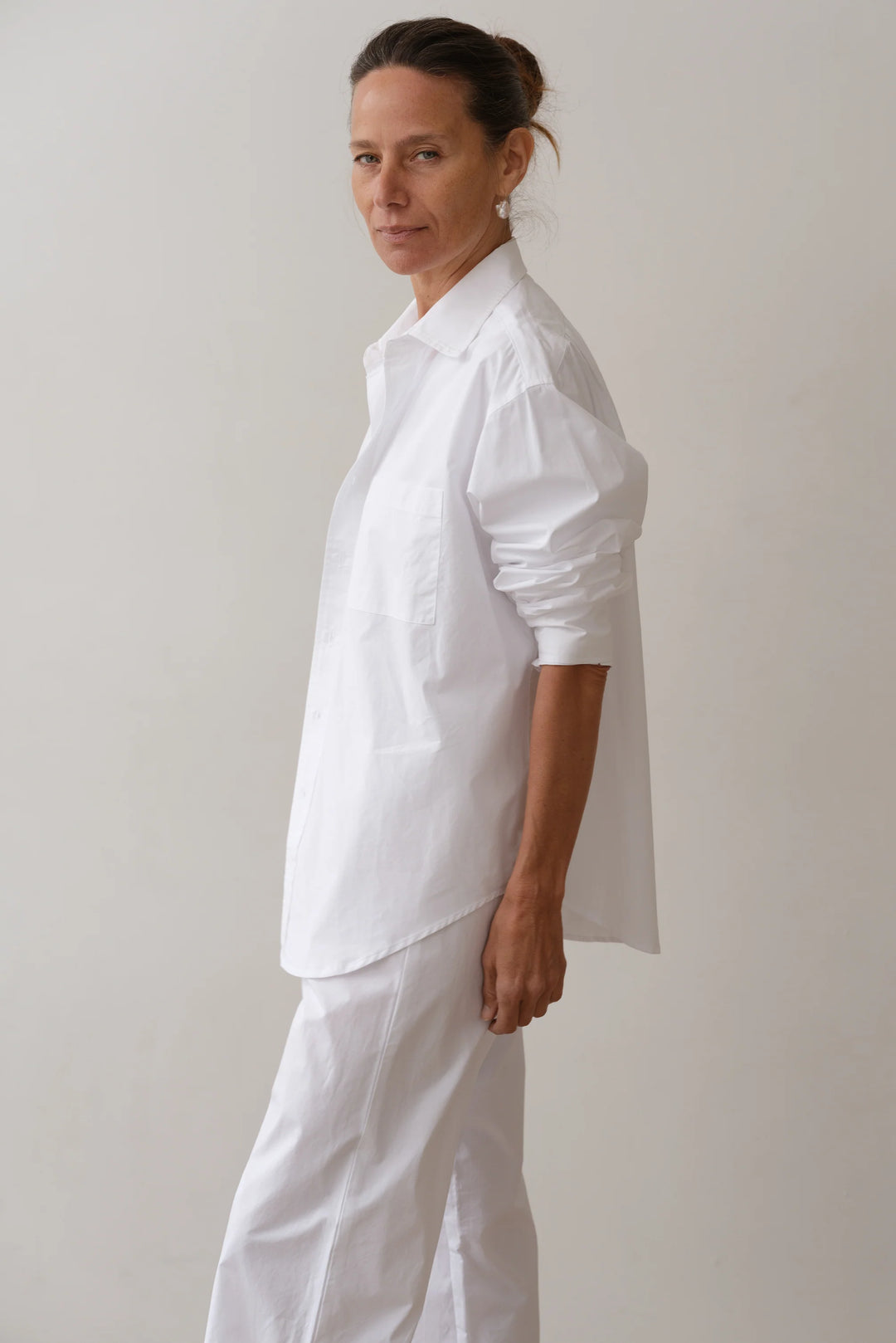 DONNI - Pop Shirt in Powder