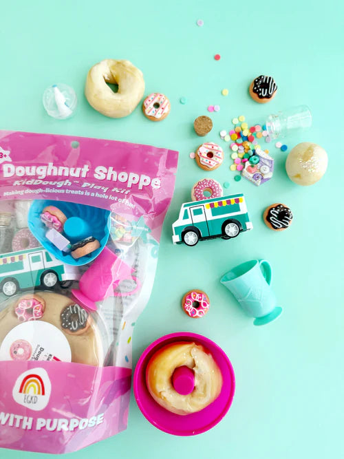 Earth Grown KidDoughs - Kid Dough Play Kit in Doughnut Shoppe